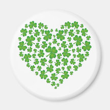 My Irish Heart Refrigerator Magnet