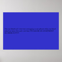 My joke called the BLUBBER BUTT joke. Print
