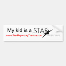 My Kid is a STAR Bumper Sticker
