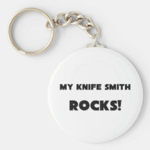 MY Knife Smith ROCKS! Keychain