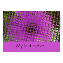 My Last Nerve -- Thank You Card