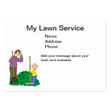 My Lawn service Business Card Templates