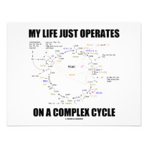 My Life Just Operates On A Complex Cycle (Krebs) Custom Announcement