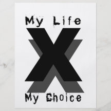 my life my choice full color flyer