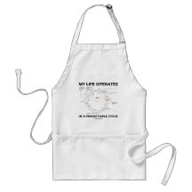 My Life Operates In A Predictable Cycle (Krebs) Aprons