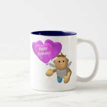 My Little Angel: Birthday Angel 2 Coffee Mugs