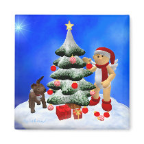 My Little Angel: Christmas Magnet