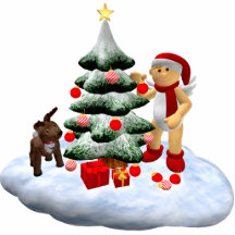 My Little Angel: Enchanting Christmas Photo Sculpture