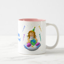 My Little Angel: Happy Birthday Coffee Mug