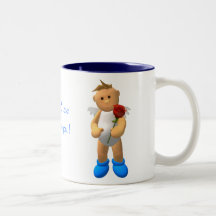 My Little Angel with Rose Mug