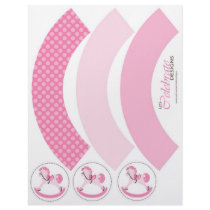 My Little Pony Cupcake Wrapper Personalized Flyer
