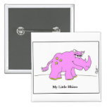 My Little Rhino Pin