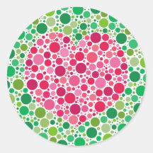 My Love is Colour Blind Borderless sticker