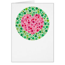 My Love is Colour Blind Greeting card