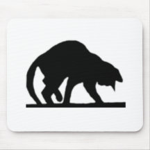 My Lucky Black Cat Mouse Pads