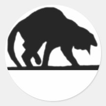 My Lucky Black Cat Sticker