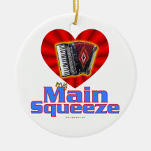 My Main Squeeze Christmas Tree Ornaments