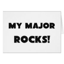 MY Major ROCKS! Card