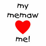 My memaw loves me photo cut outs