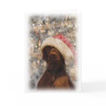 My Merry Christmas Vizsla Greeting Card