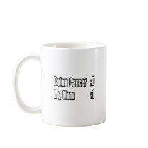 My Mom Beat Colon Cancer (Scoreboard) Mug