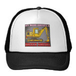My Mom Drives A Digger Shovel Hat