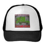 My Mom Drives A Garbage Truck Green Hat