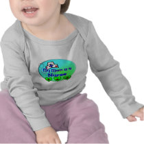 "MY MOM is a nurse"  For Nurses kids Tshirts