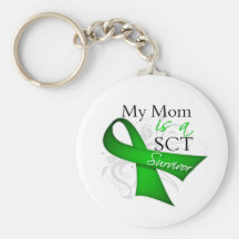 My Mom is a Stem Cell Transplant Survivor Keychain