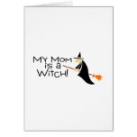 My Mom Is A Witch Halloween Cards