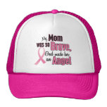 My Mom Is An Angel Breast Cancer Mesh Hats