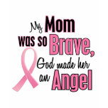 My Mom Is An Angel Breast Cancer t-shirts