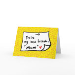 my mom, my best friend cards