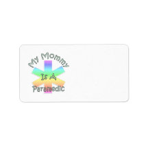 My Mommy Is A Paramedic Address Labels