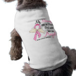 My Mommy Is An Angel 2 Breast Cancer Doggie Tshirt
