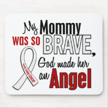 My Mommy Is An Angel Lung Cancer Mousepads