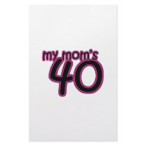 My Mom's 40
