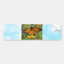 My Monarch Butterfly-bumper sticker