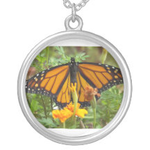 My Monarch Butterfly-necklace
