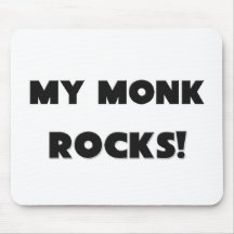 MY Monk ROCKS! Mouse Pad