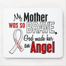 My Mother Is An Angel Lung Cancer Mousepad