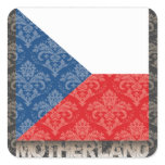 My Motherland Czech Republic Square Sticker