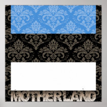 My Motherland Estonia Poster