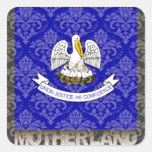 My Motherland Louisiana Sticker