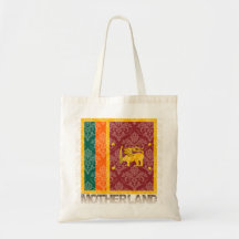 My Motherland Sri Lanka Tote Bag