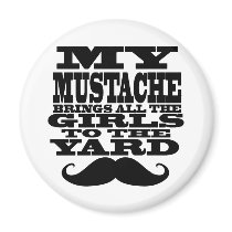 My moustache brings all the girls