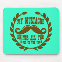 My Moustache Brings all the Girls to the Yard