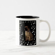 My music is protected_Mug_by Elenne Boothe