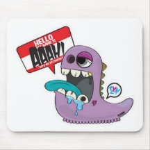 My name is Aaah ! Mousepad