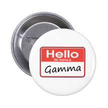 My Name is Gamma Buttons